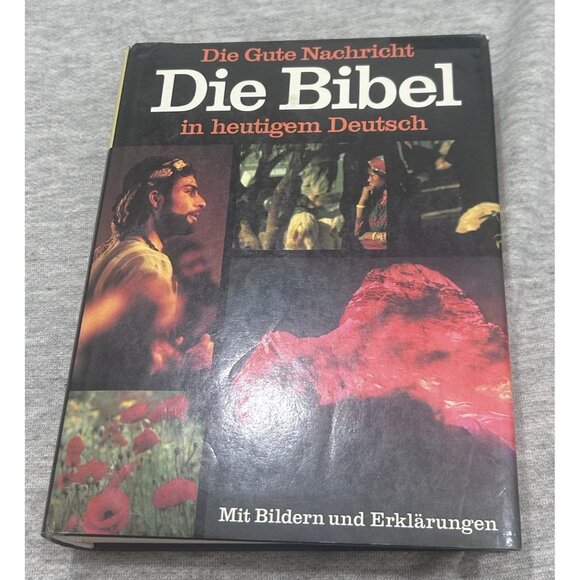 Die Bibel in heutigem Deutsch Die Gute Nachricht Holy Book Hardcover - Picture 1 of 7